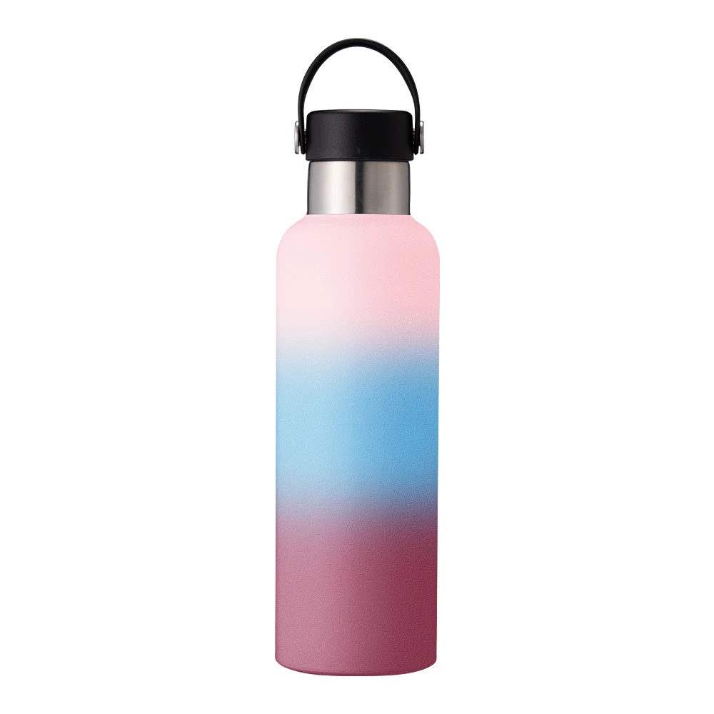 

500ml Custom Portable Insulated Stainless Steel Cycling Gym Sport Water Bottle