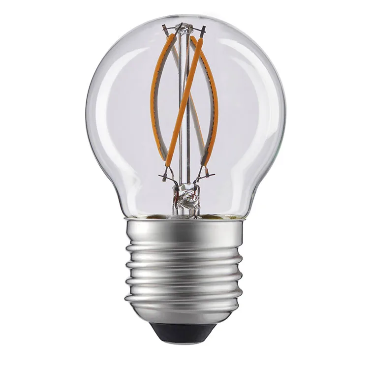 Graphene Lighting exclusive patent global edison type led filament light bulb G45 4W 400lm factory price E27