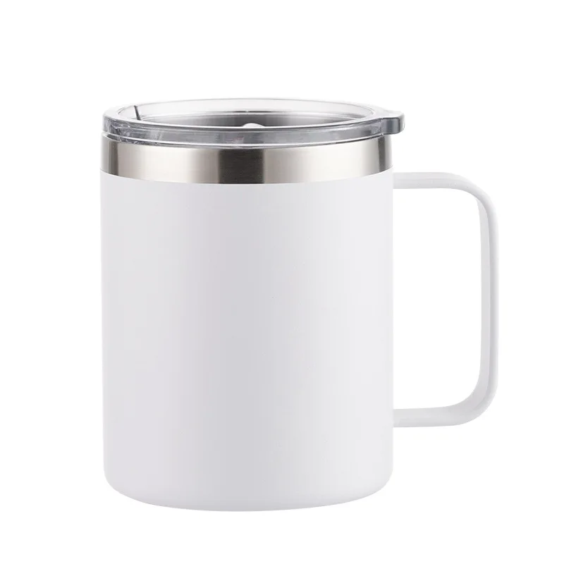 

Manufacturer Wholesale Sublimation 12oz wholesale Stainless steel coffee cup sublimation mug for sublimation, Sublimation white