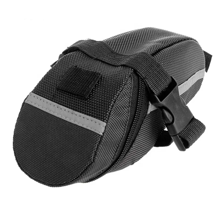 
bicycle bike waterproof saddle bag tail rear cycling seat pouch storage outdoor black bike for bag 