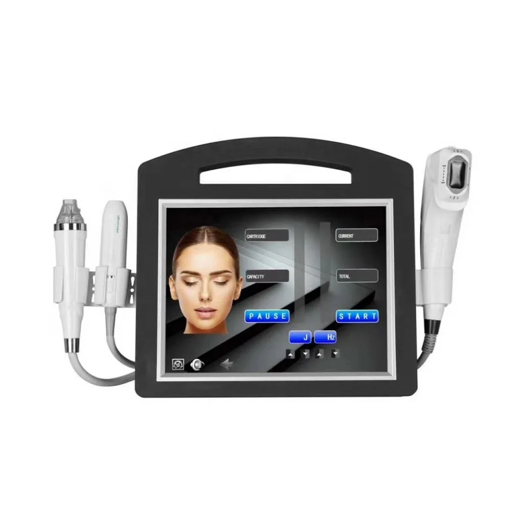 

3 in 1 RF Fractional Microneedle+Radar Line Engraving+4D Smas Lifting Professional Facial Machine