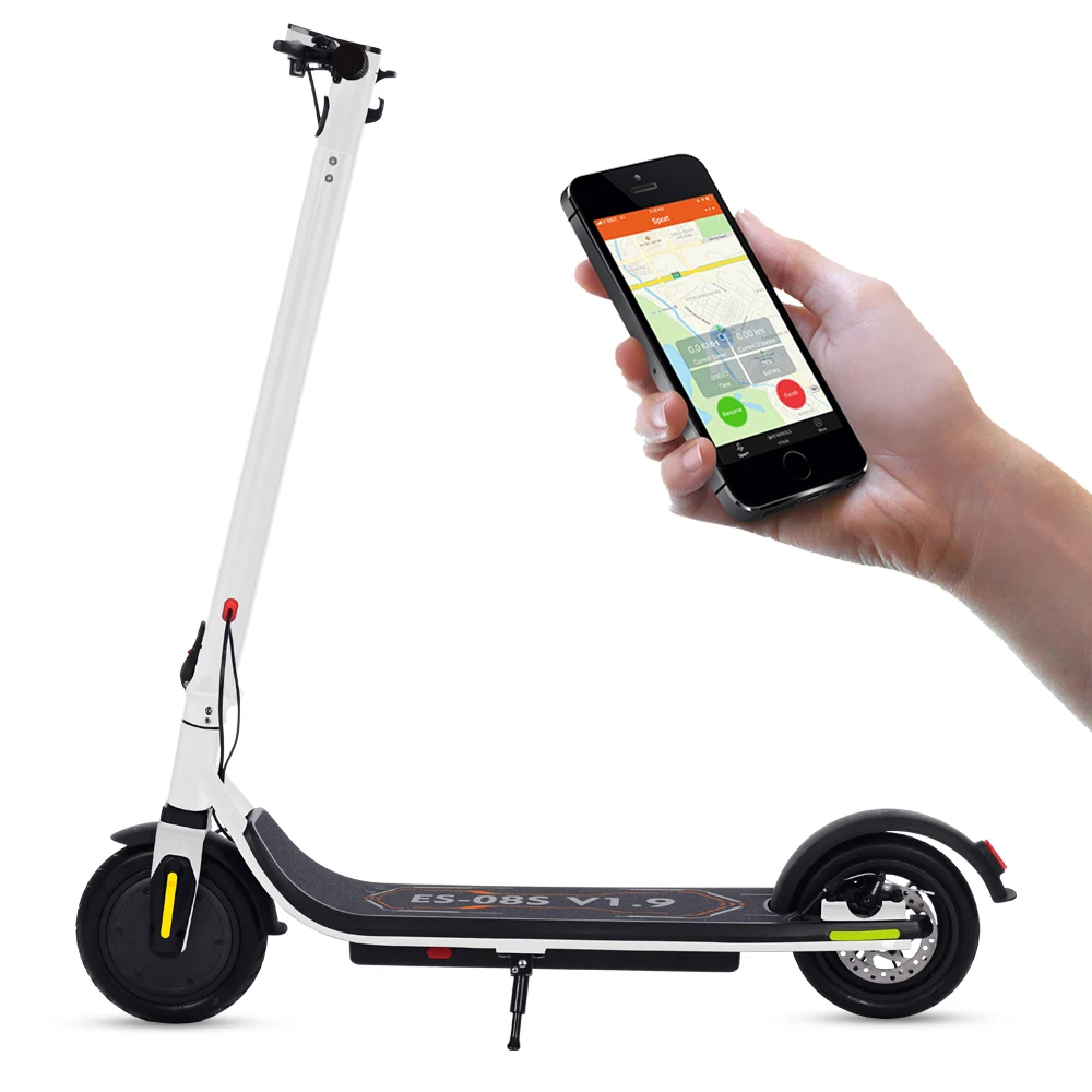 

Adult Waterproof Portable E Scooter 350W Smart App Cheap Electric Kick Scooter