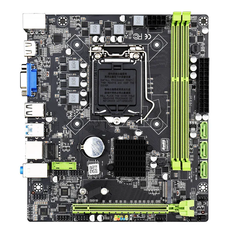 SZMZ most discount Intel H310 chipset LGA 1151 socket motherboard with 3.0 PCIE x16