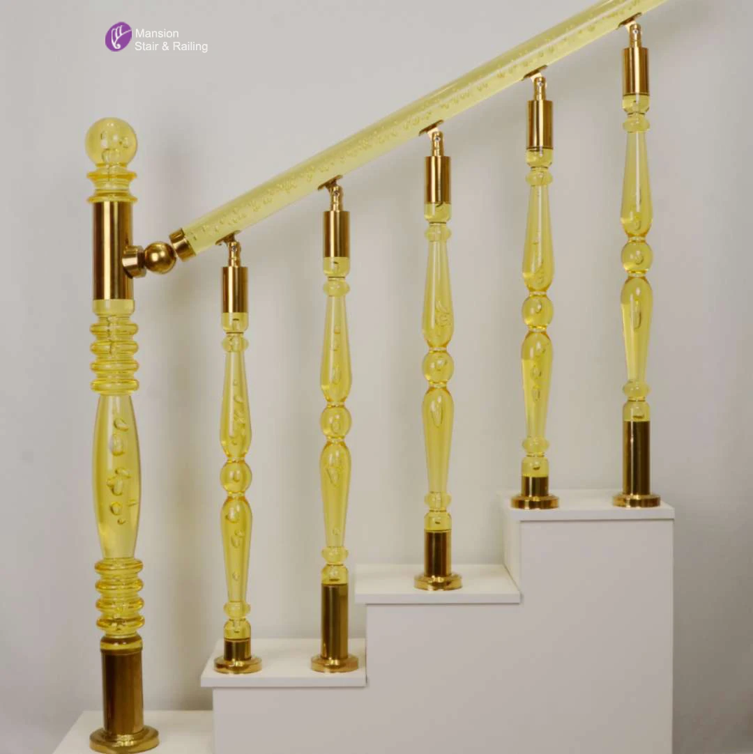 Bubble Acrylic Stair Railing Pillars Buy Acrylic Stair Railing