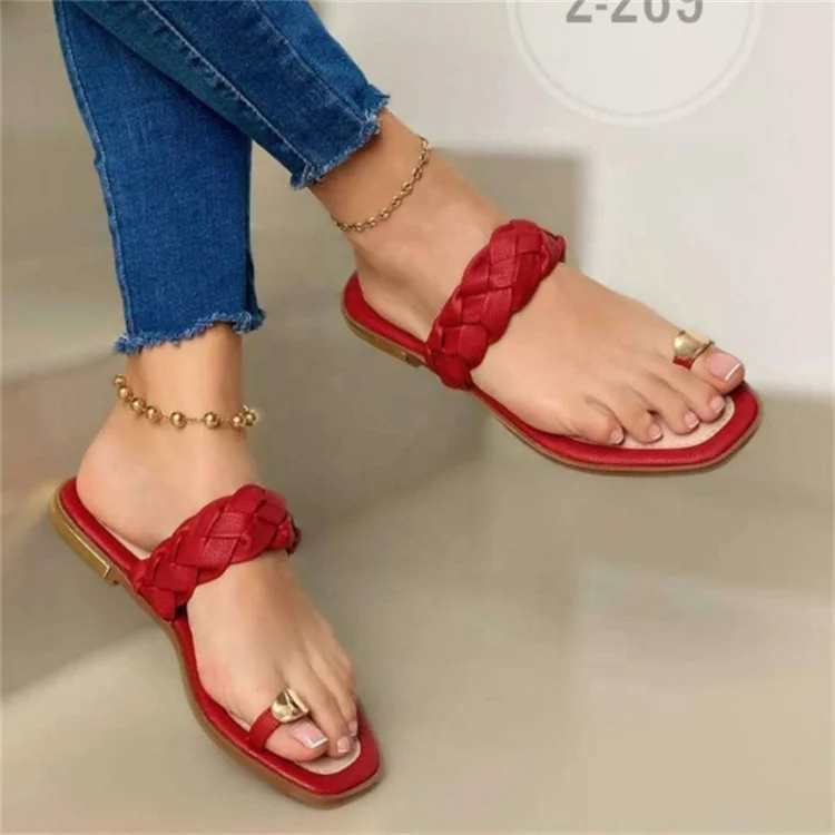 

Summer Women's Sandals Slippers Non-Slip Flip Flops Flat Slides Sandals for Women And Ladies