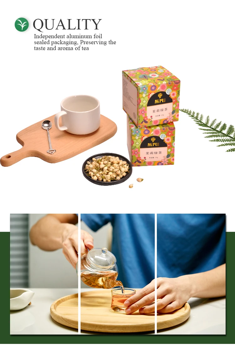 Hot sale factory price scented tea organic flavoured green jasmine tea - 4uTea | 4uTea.com