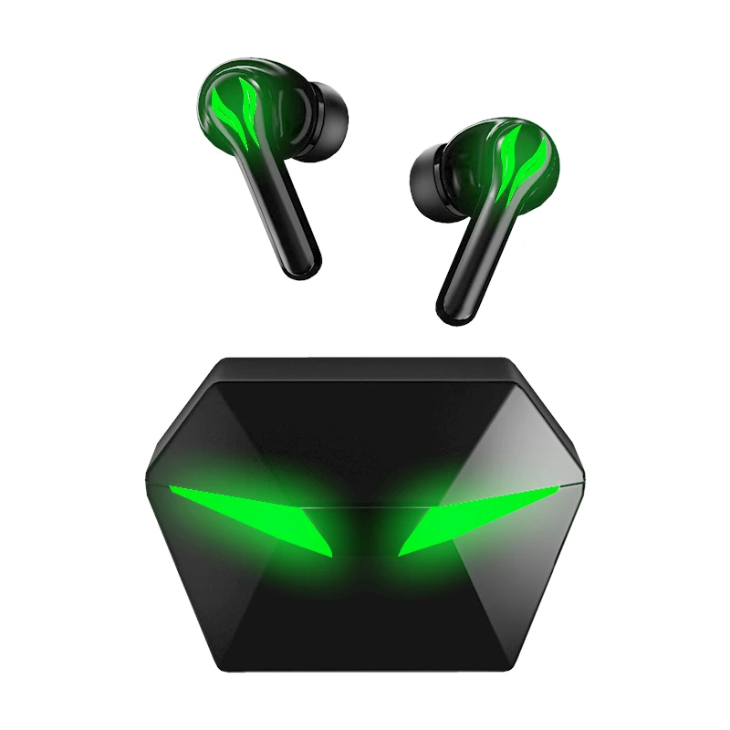 

Earphone TWS Noise Cancelling Wireless Earbud Stereo sound earphone super long standby Game headset factory price Baiyu, Black