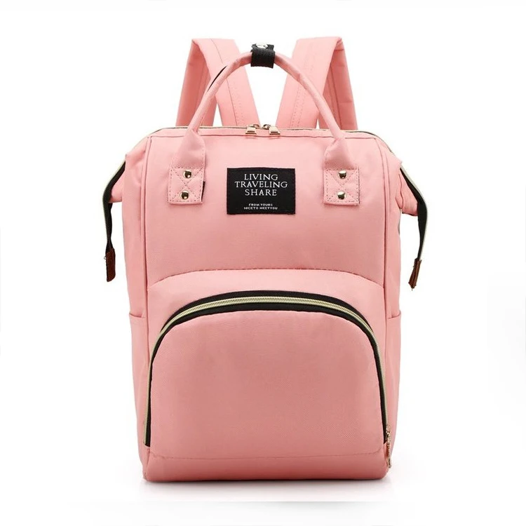 

Multifunctional High Quality Large Capacity Custom Travel Mom Baby Diaper Backpack Bags, Customized colors