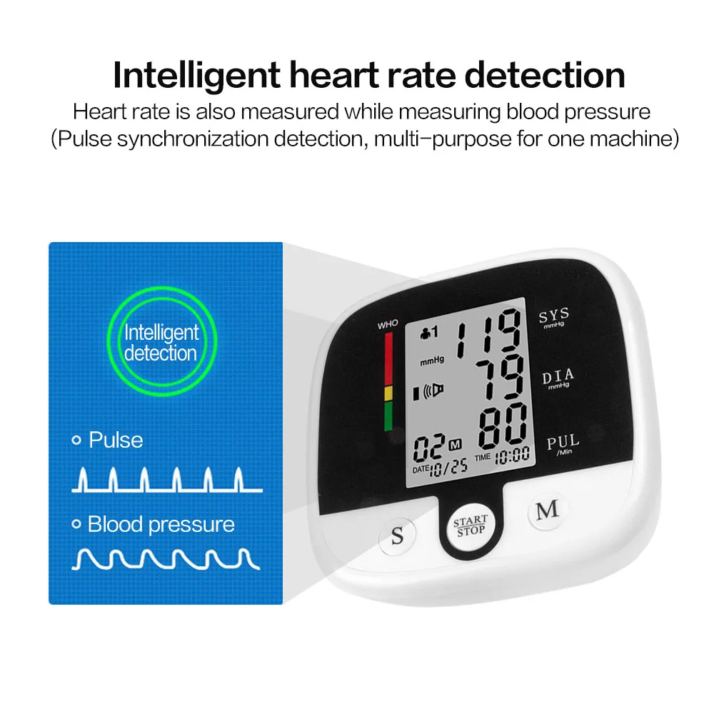 U819 Arm Blood Pressure Monitor OEM Sphygmomanometer Blood