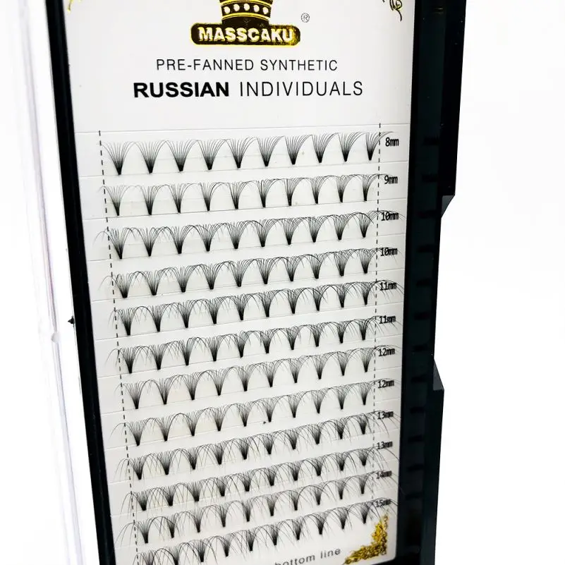 

Large Tray 2d 3d 4d 5d 6d Russian Volume Lashes Premade Fans Lashes
