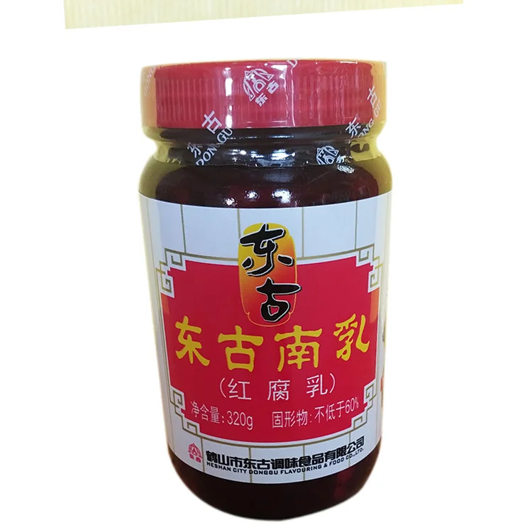 
Chinese Food 320g Donggu Nanru Fermented Bean Sauce 
