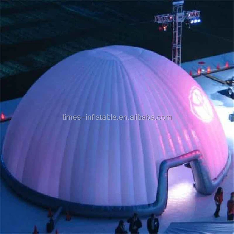 Indoor Inflatable Igloo Tent With Led Light /inflatable Party Tent For