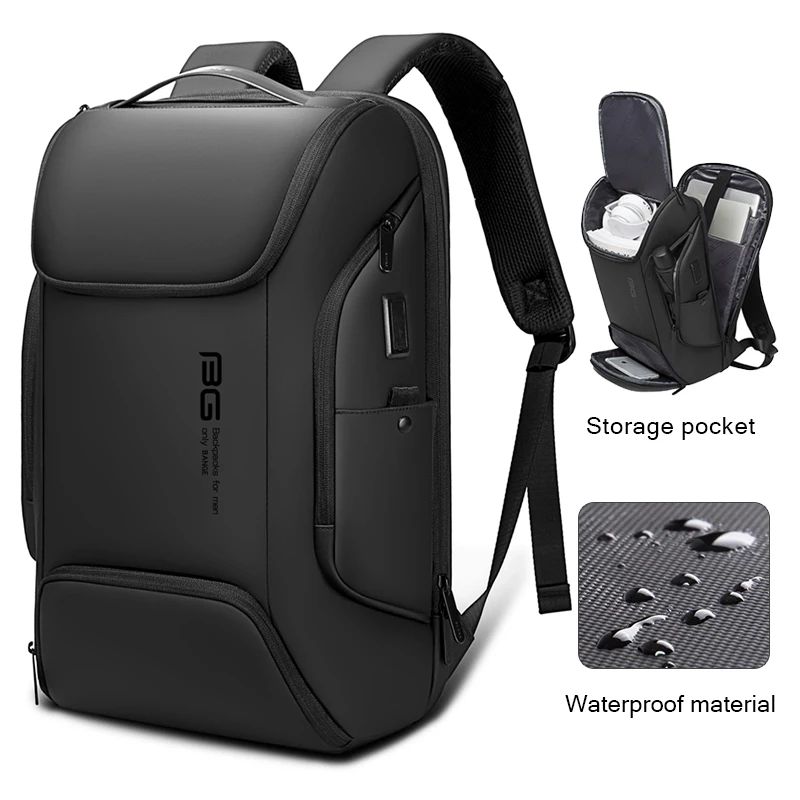 

Factory Bange new design polyester charging wholesale custom men travel waterproof laptop school backpacks