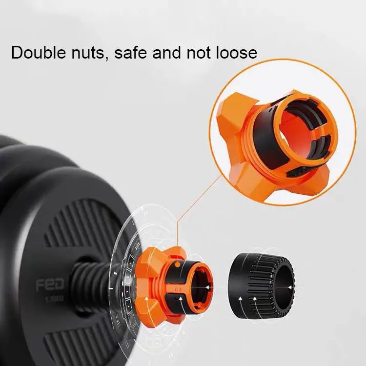 High Quality New Adjustable Fitness Equipment Dumbbell Set Home Removable Kettlebell