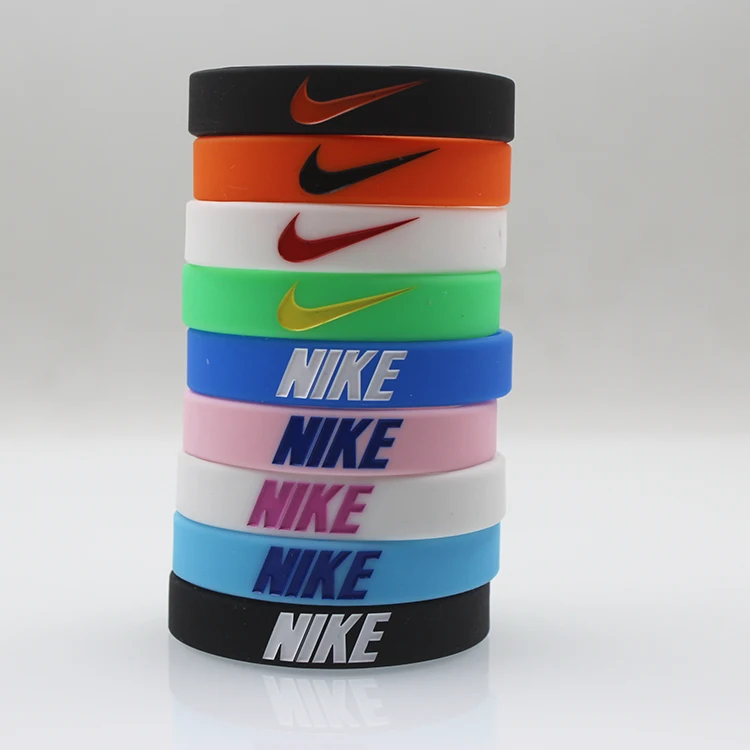 Play Strong Motivational Wristband Bracelets Classic 1/2 x 12 Adult Size Custom Silicone Bracelets