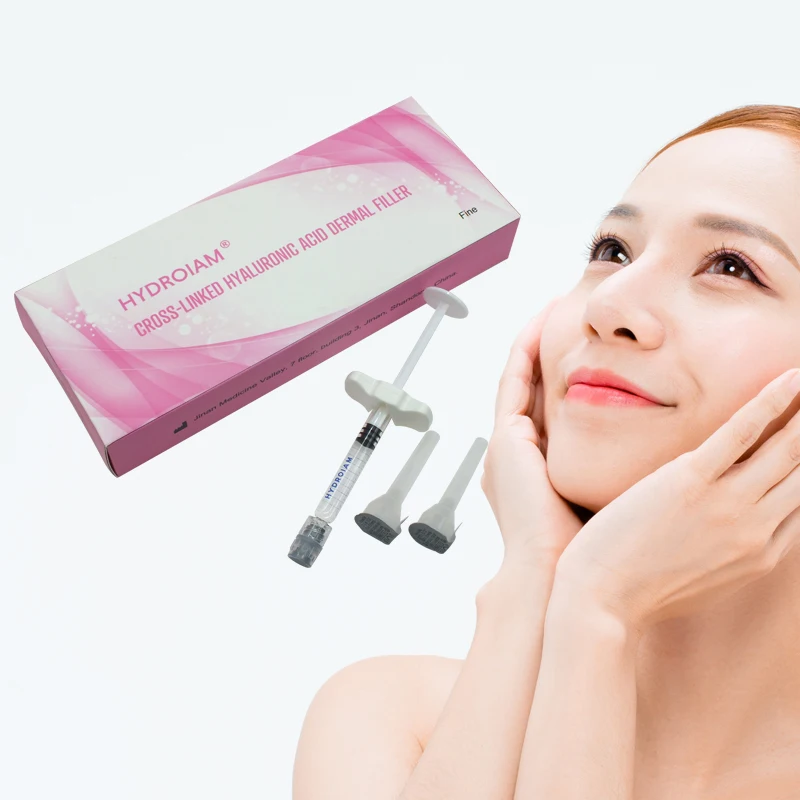

Cross linked hyaluronic acid wrinkles removal face filler injections