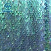 Wholesale Mesh Large Oval Lace 5 Yard Fish Scale Square Sequin Fabric
