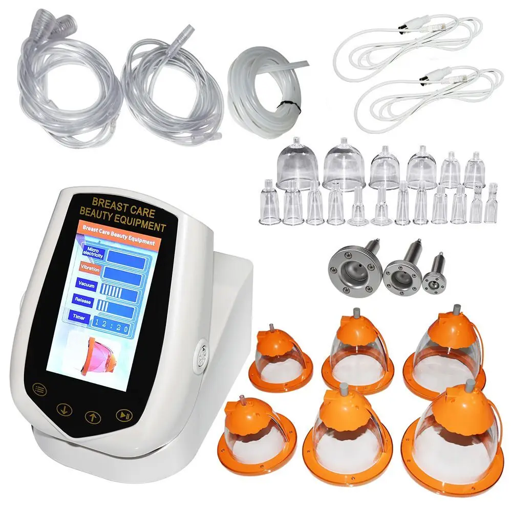 

Vacuum Therapy Treatment Machine Slimming Lymphatic Drainage Breast Chest Massager Enlargement Enhancement Butt Lifting