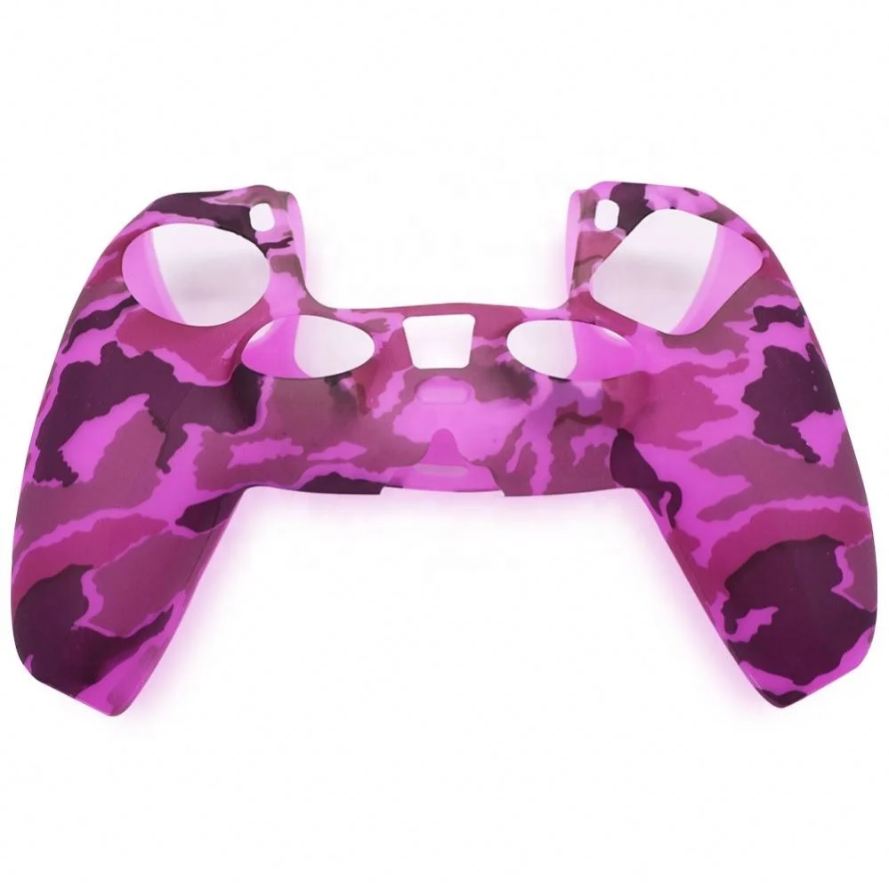 

Camouflage Case Rubber Silicone Skin Cover Grip Gel For PS5 Playstation 5 Controller