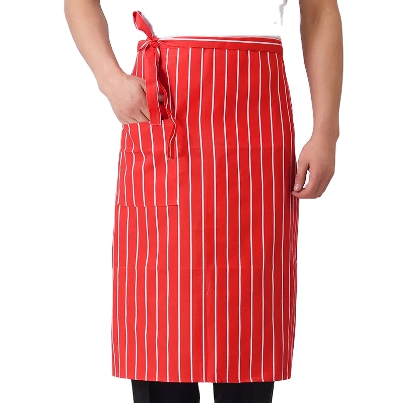 

AP079 Newest Solid Cooking Kitchen Apron For Woman Man Chef Waiter Cafe Shop BBQ Hairdresser Aprons Bibs Kitchen Accessory, Customized color