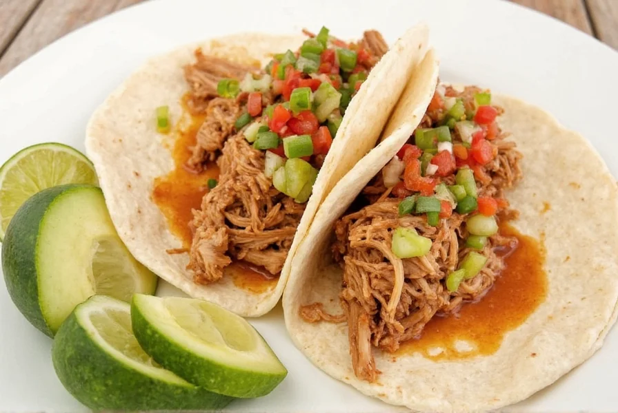 Shredded pork burrito