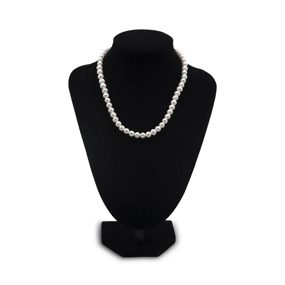 

Hot selling 7-8mm white 1A quality natural freshwater pearl string