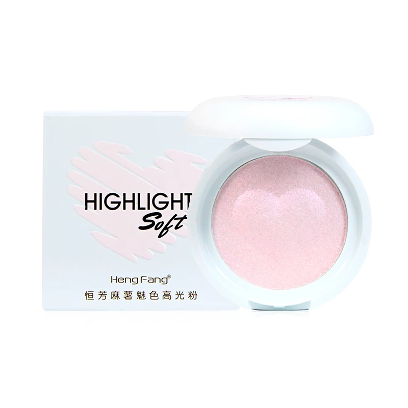 

Popular Soft texture makeup 3 colors powder face highlighter pressed powder custom highlighter makeup