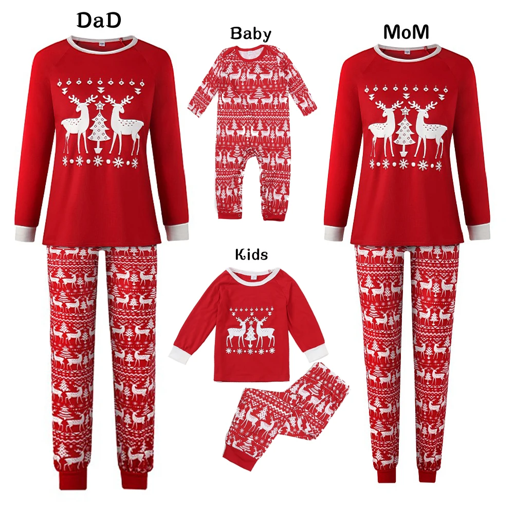 

Wholesale Children Sleepwear Piyama Anak Man Pijamas Polar Pyjamas Kids Matching Outfits Family Christmas Gifts Women Pajama Set