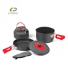 Wholesale complete function 5PCS CAMPING COOK SET