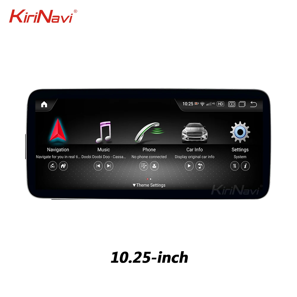 

KiriNavi Android 11 car dvd player For mercedes benz glk X204 NTG4.0 stereo gps navigation car radio video mp3 audio 2008 - 2012