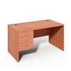 Cherry Fast moving Economic series Office table with fixed 3 drawers