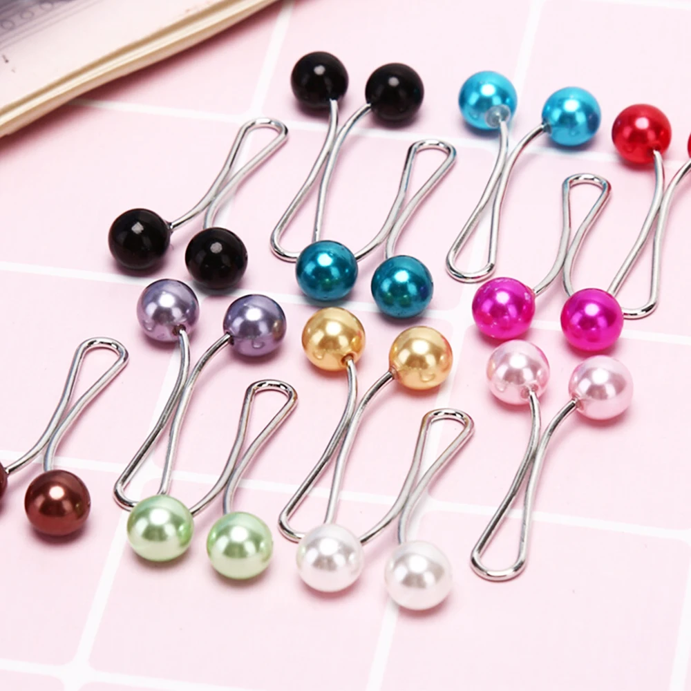 

2021 New U Pearl Scarf Clip Muslim Jewelry Wholesale Accessories Hijab Brooch Pins