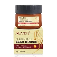 

Aliver Moisturizing Deep Repair Nourishing 5 Seconds to Restore Soft Hair Magical Organic Hair Mask Treatment Cream 60g