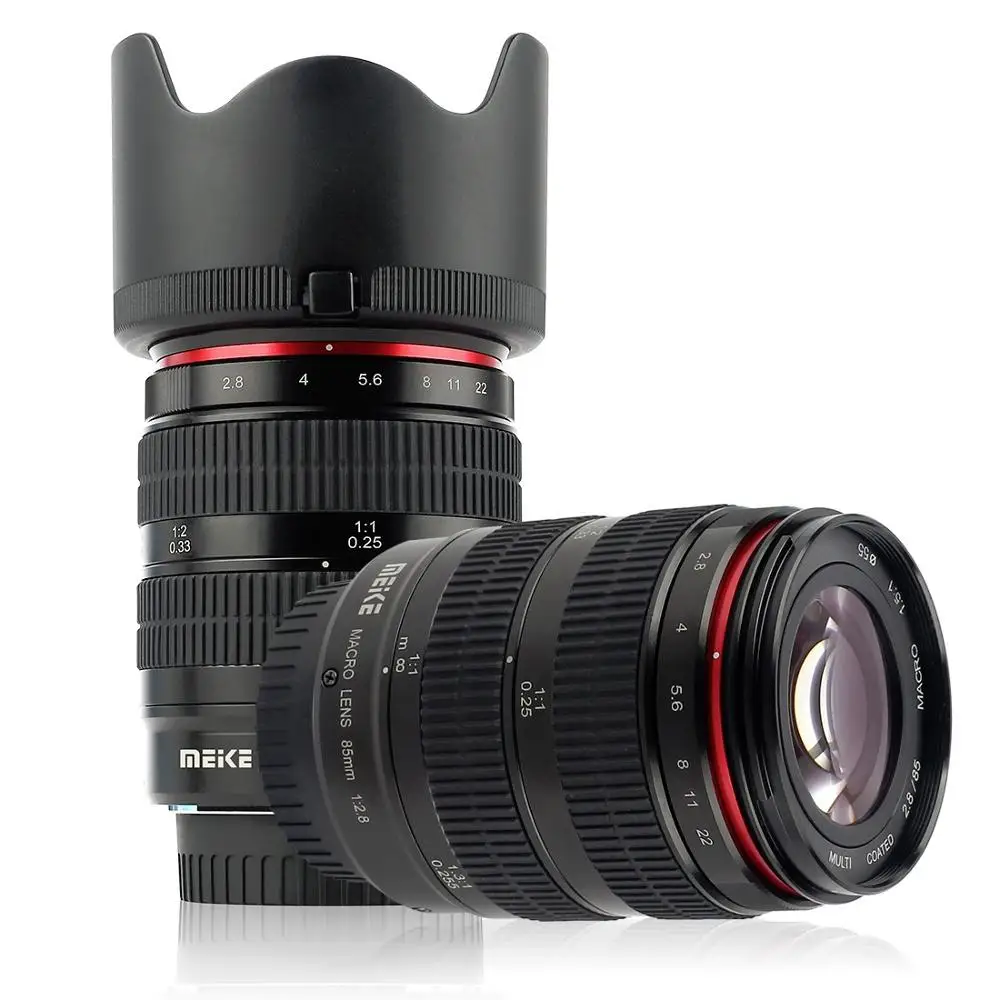 

Meike 85mm F2.8 Camera Lens Full Frame 1.5:1 Macro for Sony E Mount for Camera Canon Fujifilm M4/3 Nikon Camera Lens