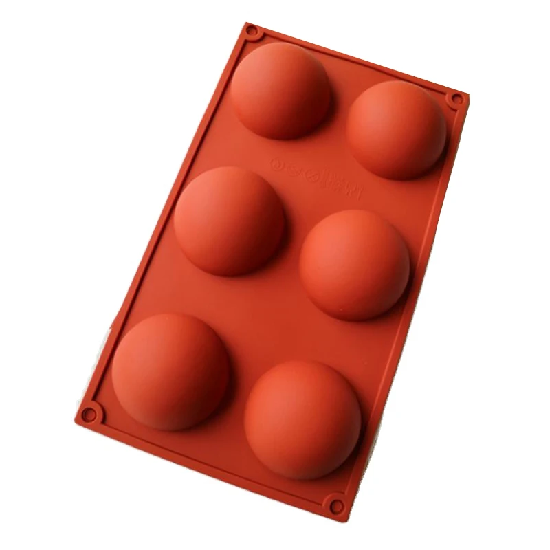 

Nonstick Cake Decorating Tools For 6 Holes Fondant Silicone Cake Mold For Baking Molds,Home Kitchen Silicone Chocolate Bar Mold
