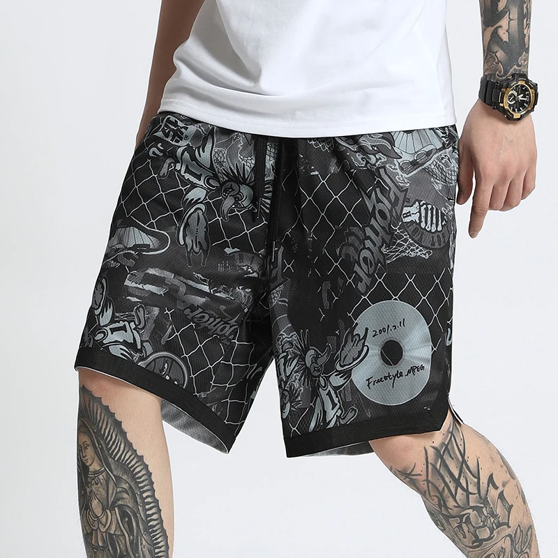 

Latest and Sublimated America Casual Sports Shorts with Pockets Basketball Shorts For Men, Customized colors