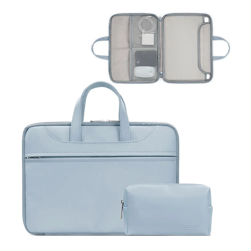 

11-15 Inch Waterproof Business Pu leather Computer bag laptop Case Portable Laptop Tote Laptop Bag