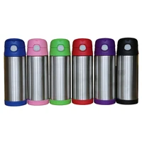 

Stainless Steel Thermos 350ml Creative Fruit Bouncing Cover Insulation Vacuum Cup Water Bottle Portable Student Thermal