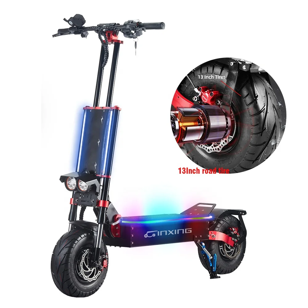 

INXING X5 fastest electric scooter EU warehouse electric scooter trottinette electrique, Black+oem