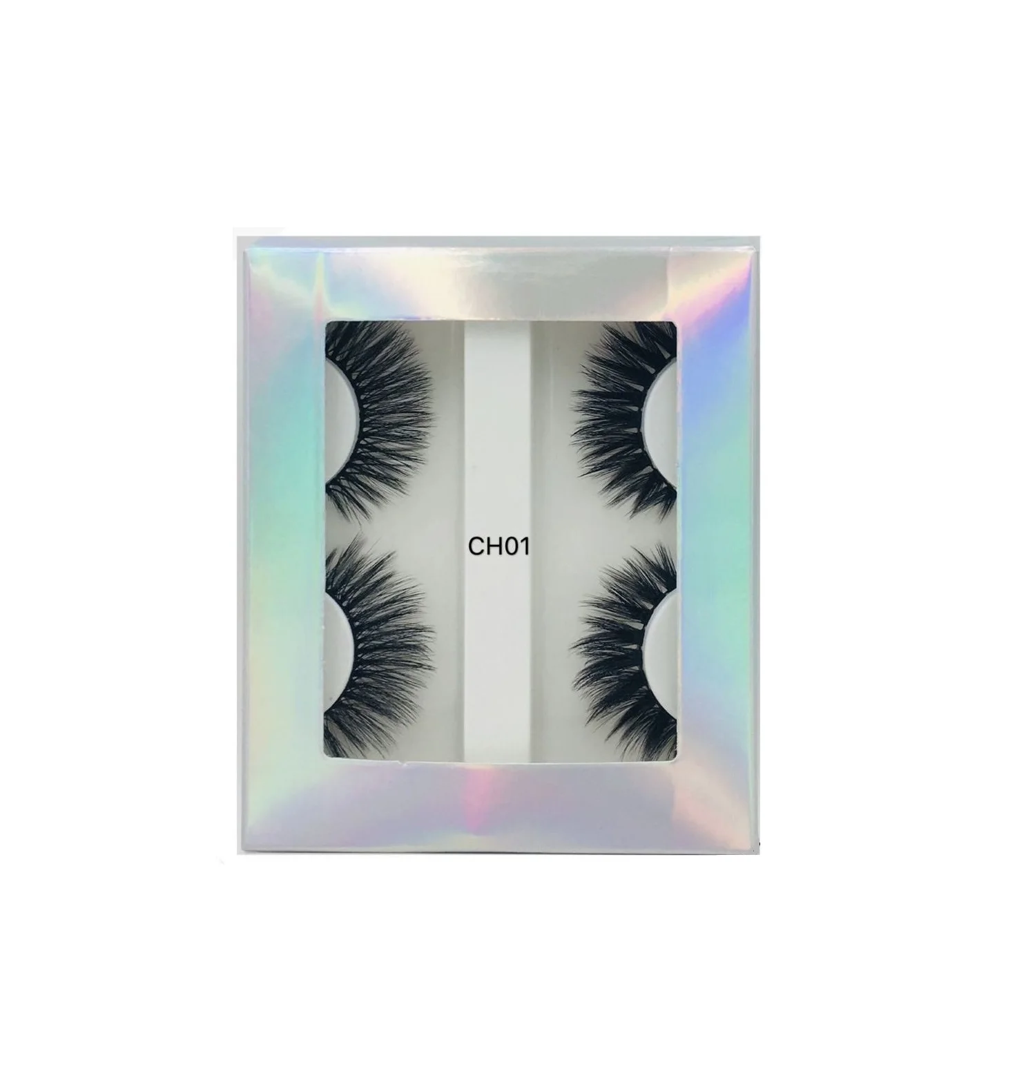 

2 pairs extention set custom eyelashes packaging lashes packaging box faux mink lashes wholesale