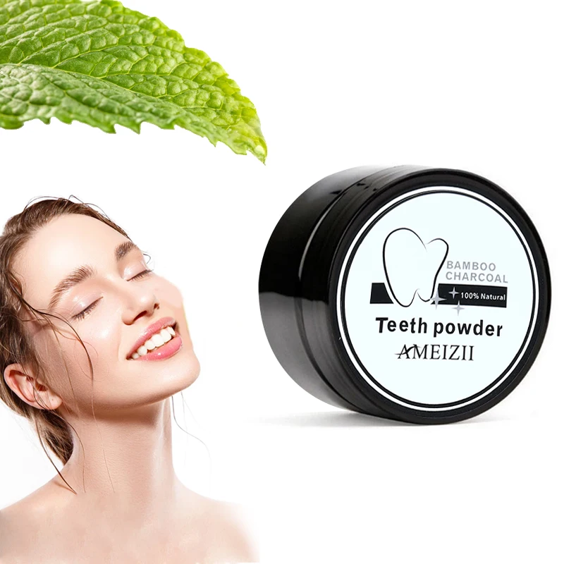 

Teeth Whitening Powder Oral Care Cleaner Dental Bleaching Activated Charcoal White Tooth Powder Charcoal Teeth Whitening Powder