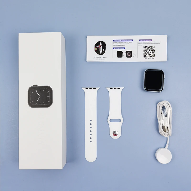 

FK99 FK100 1.78 Inch Full Touch Call Music Women Men Smartwatch GPS Track For Android IOS IWO FK75 FK79 FK100 pro Smart Watch