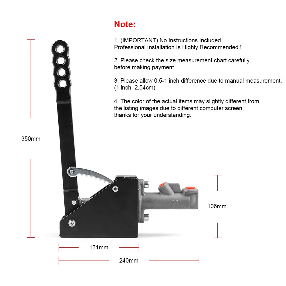 Universal Hydraulic Drift E-brake Racing Hydraulic Handbrake With ...