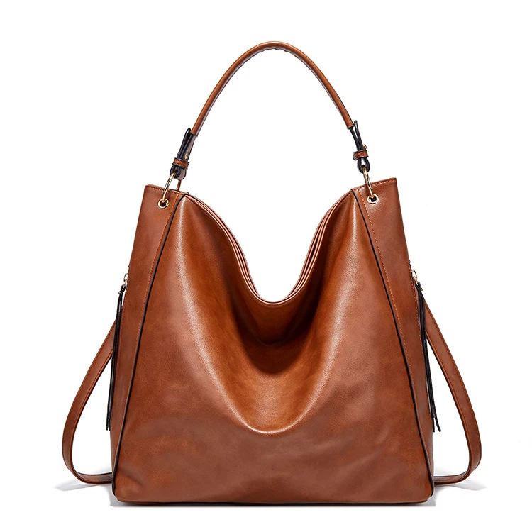 

EG453 Classic designer pu leather casual office handbags large hand bag women 2022