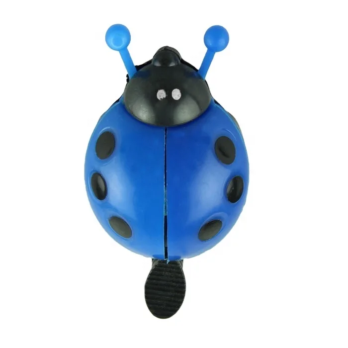 

TY Aluminum alloy bicycle bell ring lovely kid beetle mini cartoon ladybug ring bell for cycling bike ride small cute horn alarm, Customized