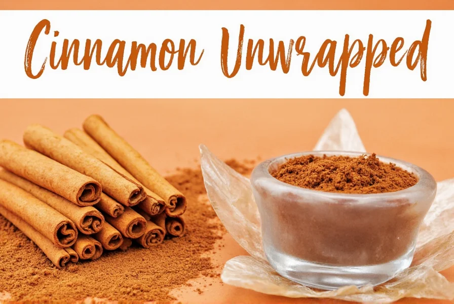 Collection of cinnamon sticks and powder