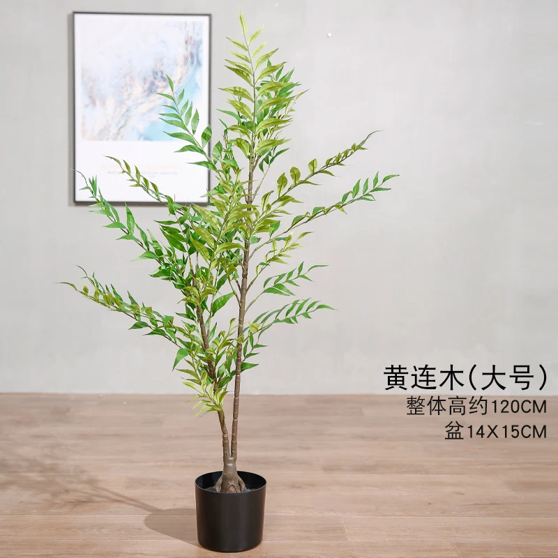 

Plants Eco-friendly Artificial Plants Trees Pots For Home Living Room Decor, As picture