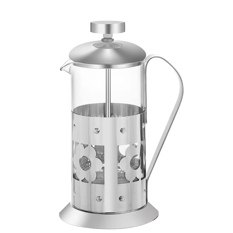 

Glass Stainless Steel French Coffeemaker Press