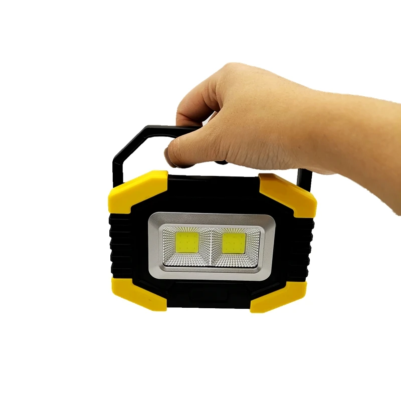 Factory Wholesale cheap price led handle flashlight lantern portable cordless flood light for dollar shop promotion giveaway