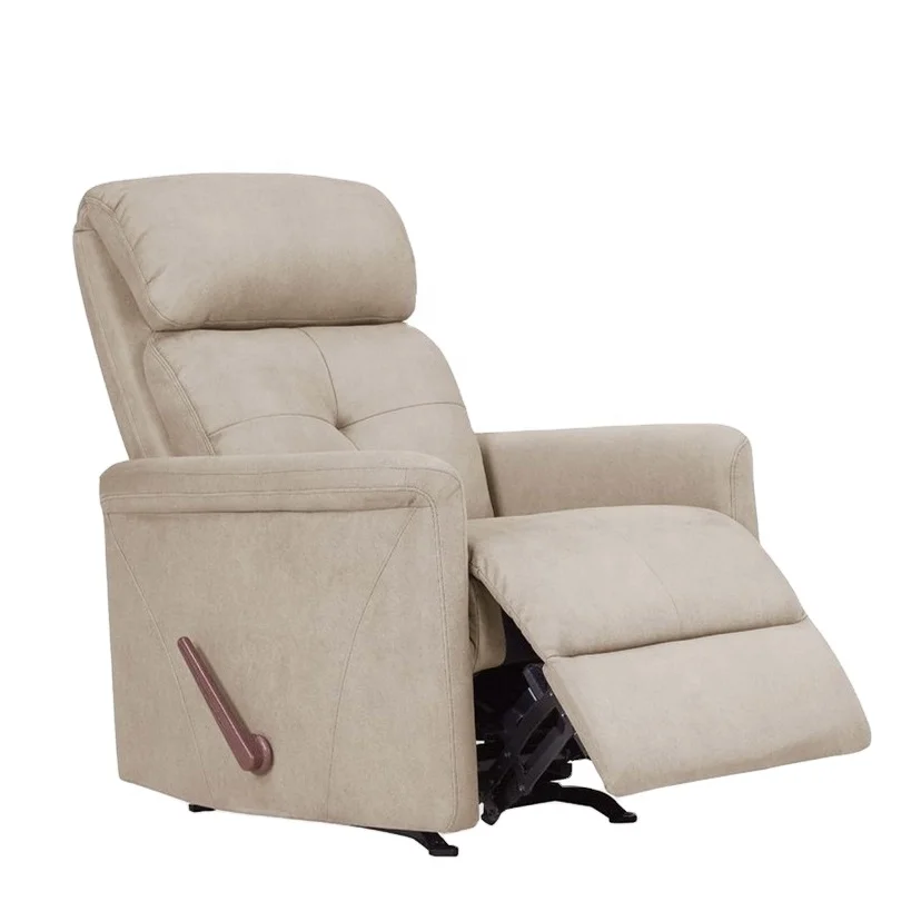 

JKY Furniture Modern Living Room Luxury Adjustable Fabric Manual Recliner Chair